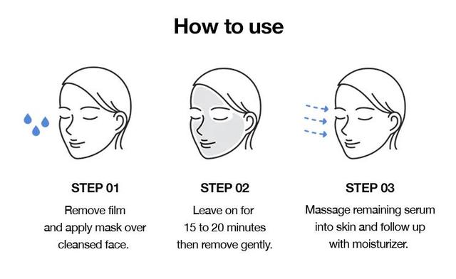 How to use Тканевая маска для лица с экстрактом черники FarmStay Real Blueberry Essence Mask