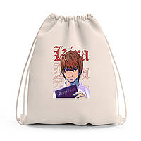 Сумка для обуви Кира Тетрадь смерти (Kira Death Note) сумка-рюкзак детская (10428-2823)