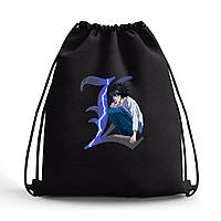 Сумка для обуви Эл Лоулайт Тетрадь смерти (Death Note) сумка-рюкзак детская (10428-2826-BK) Черный