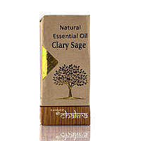 Натуральна ефірна олія, мускатна шавлія Natural Essential Oil Clary Sage Chakra 10 мл
