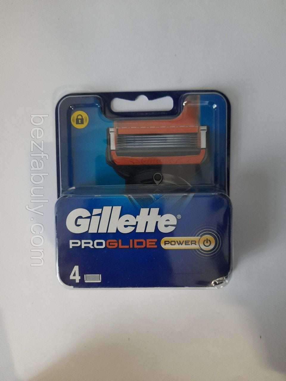 Касети для гоління Gillette Fusion Proglide Power 4 шт. (Мартриджі Жилет Фюжин проглейд-повер оригінал)