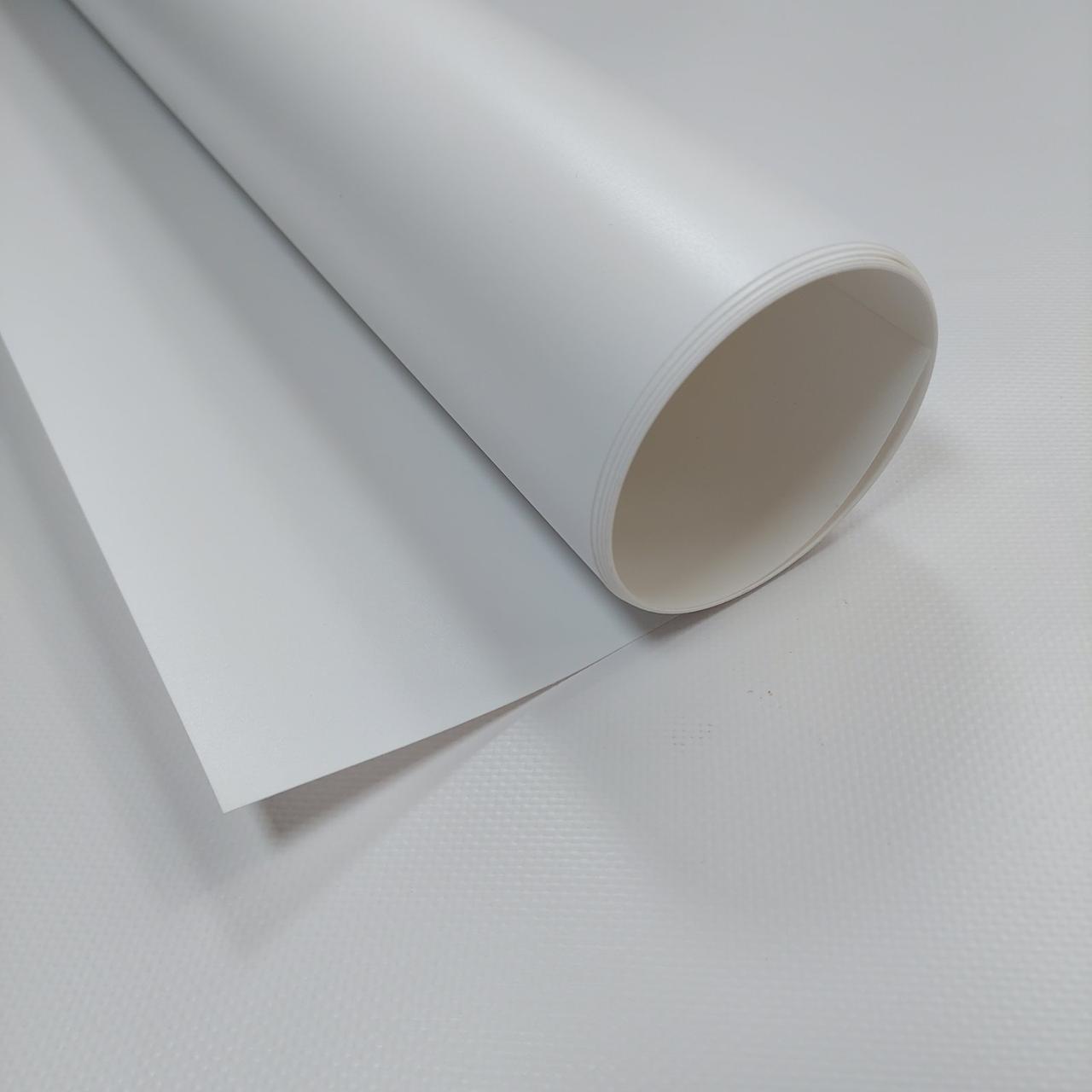 Фон вініловий матовий для предметної зйомки Білий 68×130 см ПВХ, фото 1