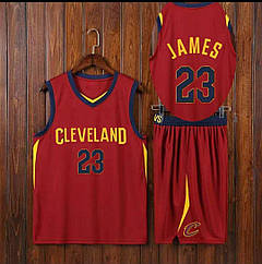 Баскетбольна форма червона Джеймс Леброн No23вич Кавал'єрс Cleveland Cavaliers