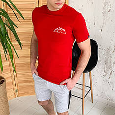 Чоловіча футболка Peremoga 'гори' Pobedov (червона)