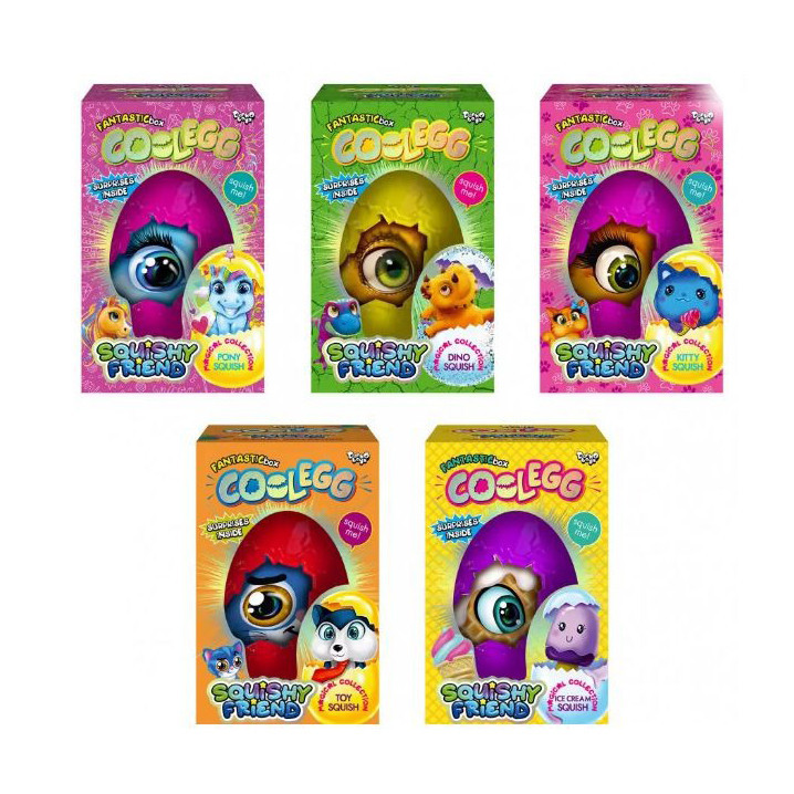 Набір креативного творчості Яйце маленьке Cool Egg Danko Toys CE-02