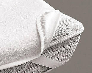 Наматрацник Анті Вода 160х200 см з кутовими фіксаторами Махровий наматрацник