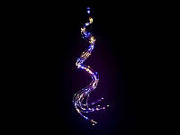 Гирлянда праздничная яркий свет  медный провод Конский хвост 3,0м 300LED (синий) COPPER-WIRE-300B-2