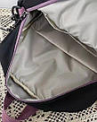 Рюкзак сумка стильна повсякденна шкільна для дівчинки в японському стилі чорного кольору Goghvinci (AV302), фото 5