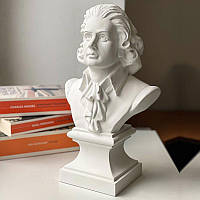 Гіпсовий бюст Моцарта (білий), фото 1