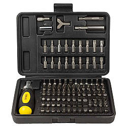 Викрутка з реверсом + біти 101шт CrV (кейс) SIGMA (4002501) tp