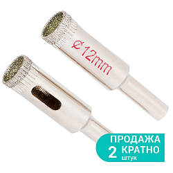 Коронки алмазні по кераміці та склу Ø12мм SIGMA (1541121) tp