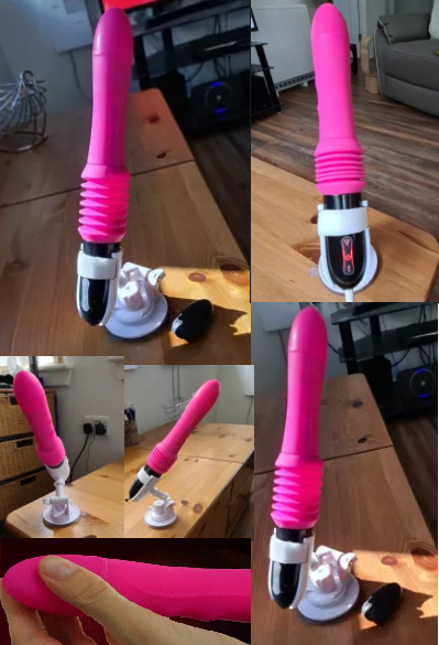 Секс машина з вібрацією і пультом, машина фалос для сексу на присоску, інтимні іграшки для жінок, фото 1