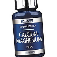 Кальцій магній Scitec Calcium-Magnesium 100 таблеток