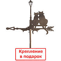 Флюгер на дах Сім'я котиків Новинка