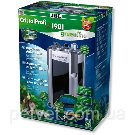 Зовнішній фільтр JBL CristalProfi e1901 greenline (200-800 л)