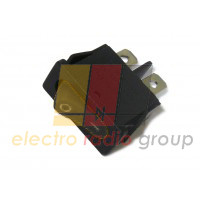 101, вимикач без підсвічування ϲупер малий, Black (2 Pin і), ОН " -OFF, 250V