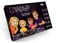 Детская настольная интеллектуальная игра Swap Danko Toys G-Swap-01-01U для детей взрослых семьи