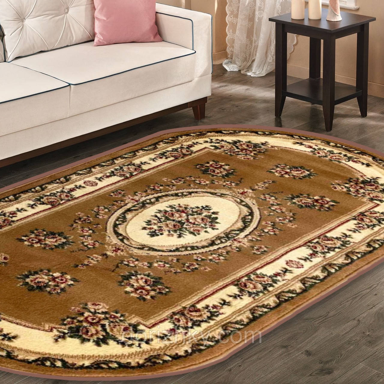 1.10x1.95 Iskender 6199A MUSTARD Heat-Set