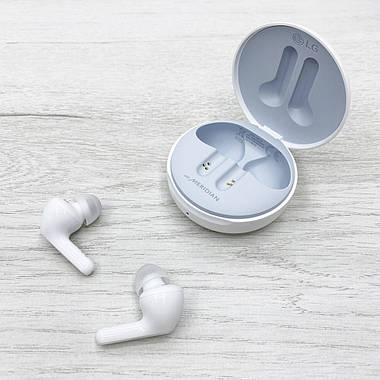 Бездротові навушники LG TONE FREE HBS-FN4 (білі), фото 2