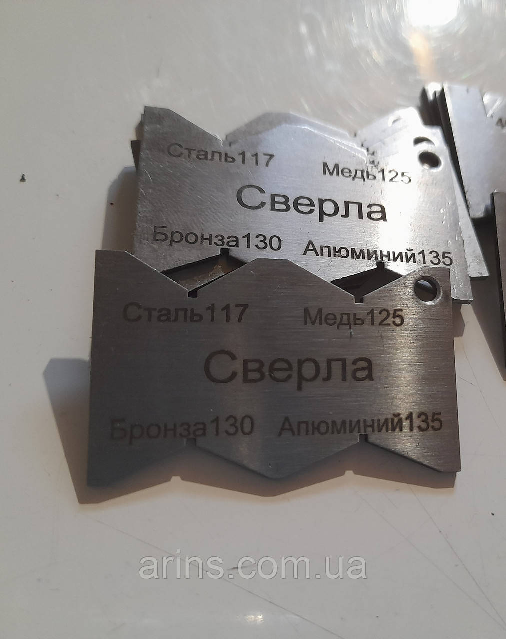 Шаблон для заточування свердел, фото 1