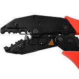 Кліщі R`Deer RT-230РА для обтискання роз'ємів на кабель RG-58, 59, 62, 6, фото 3