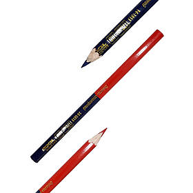 Будівельні, розмічувальні, столярні двоколірні олівці MasterTool HB (1шт.)