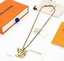 Підвіска Louise Vuitton Squared LV Gold