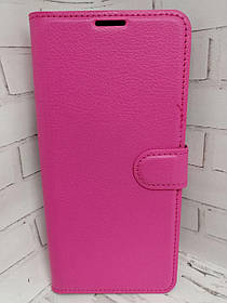 Чохол-книжка для ZTE Blade A71 з бічною підставкою рожевий