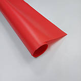 Фон для предметної зйомки вініловий матовий (68×130 см Червоний ПВХ), фото 5