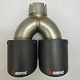 Насадка на глушник Akrapovic 63-101 (R-JB) carbon, фото 5