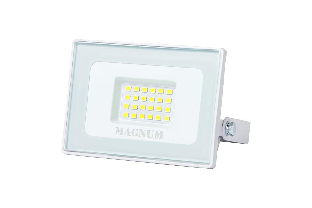 Прожектор MAGNUM FL12 ECO LED 20Вт slim 220 6500К IP65 білий світлодіодний