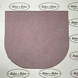 Клапан для сумки "Пташки". Бургунди, фото 2