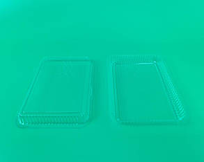 Кришка на контейнер алюмінієвий 100шт На форму артикул SP74L/SP64L (1 пач.)