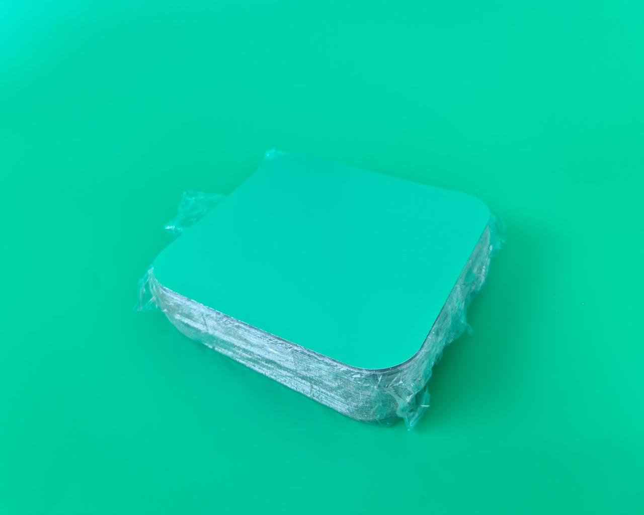 Крышка на контейнер алюминиевый 100шт На форму артикул SP84L (1 пач), фото 1