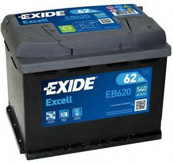 Акумулятор Exide 6 CT-62-R Excell EB620 Німеччина
