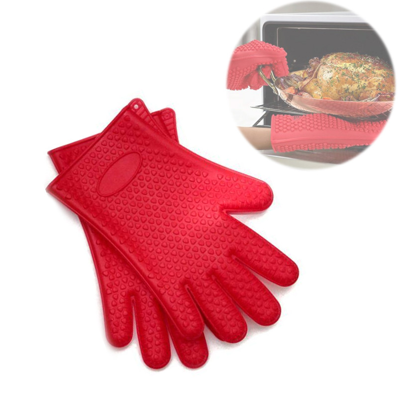 Рукавиці Hot Hands жаростійкі, прихватки для гарячого, силіконові, 2шт