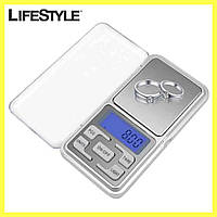 Весы электронные ювелирные Pocket Scale до 200 г / Весы граммовые 120 x 62 x 20 мм