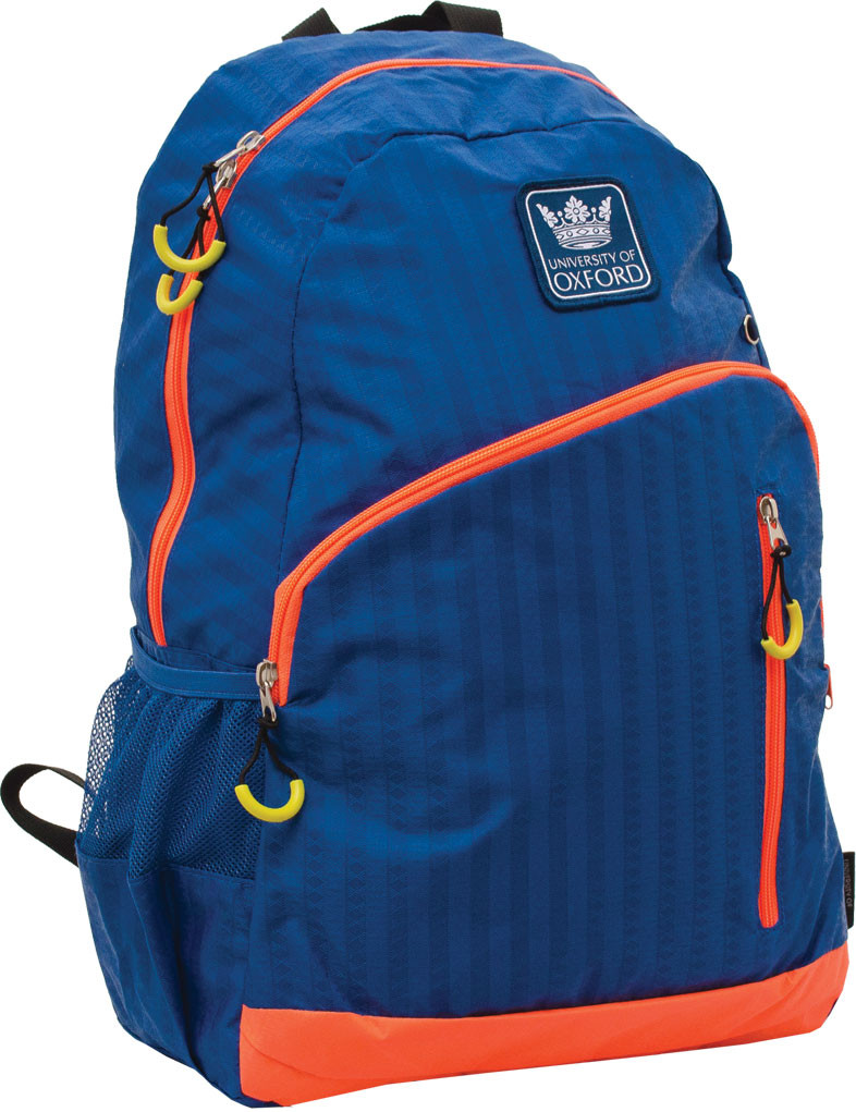Рюкзак подростковый Х229 "Oxford", сине-оранжевый 552996 - фото 1 - id-p239143294