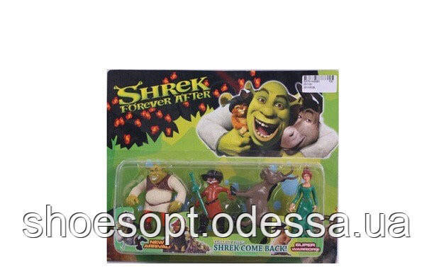 Набір фігурок мультгерої Шрек Shrek 4 фігурки