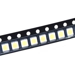 100x 3528 2835 SMD LED 3В 0.2Вт 21-23лм світлодіод, білий