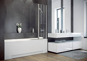 Шторка для ванн Besco PMD Ambition - 2S  80.5x140 прозора