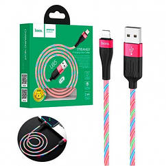 Кабель Hoco U85 Charming night Lightning для синхронізації даних зарядки