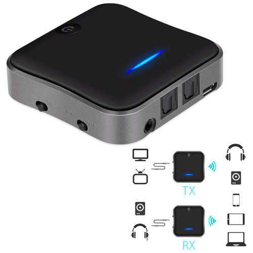 Bluetooth 5.0 аудіо приймач передавач aptX HD SPDIF VIKEFON BT-B19