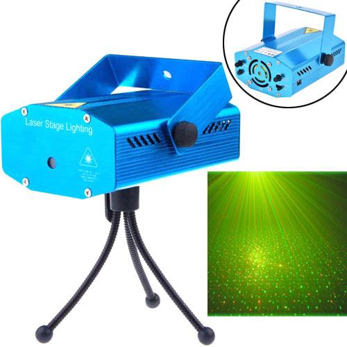 Лазерний проектор стробоскоп світломузика, стрибучі точки