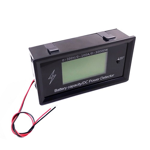 Цифровий енергометр з Bluetooth 300В 100А DC, ватметр, амперметр, вольтметр
