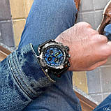 Мужские часы AMST 3022P Black-Blue Smooth Wristband, фото 9