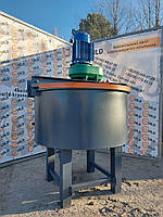 Бетонозмішувач примусовий БП-150, розчинозмішувач, бетонозмішувач загальним об'ємом 400 л