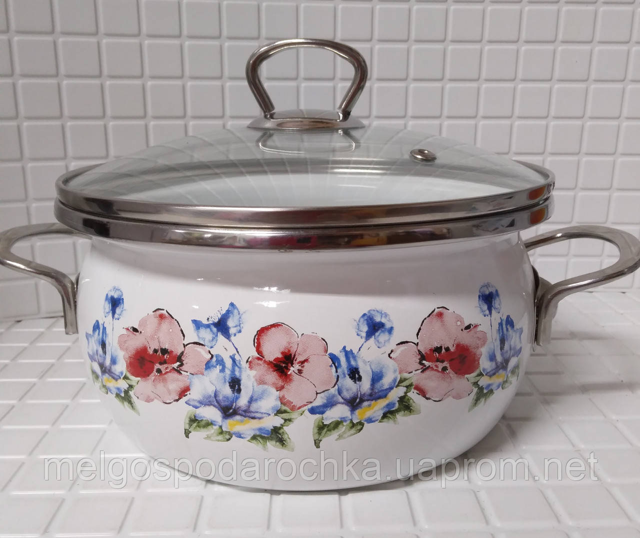 Каструля з кришкою Маки 2,5 л 2425211 " Omelia