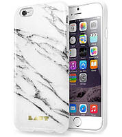 Чехол-накладка LAUT HUEX Elements for iPhone 6/6S, White (LAUT_IP6_HXE_MW)