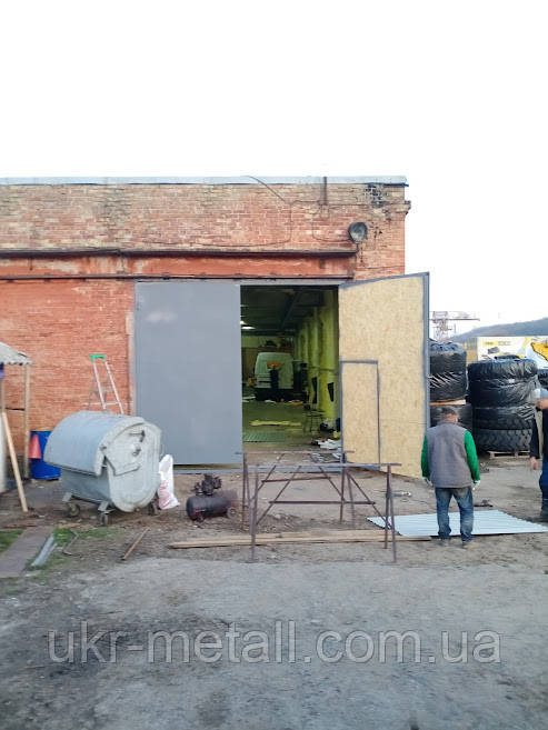 Ворота металеві на замовлення.від виробника